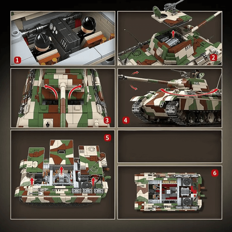 Panther Tank 2135pcs mySite