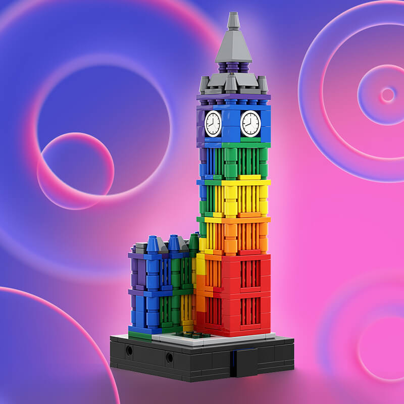 Colorful Big Ben II 414pcs mySite