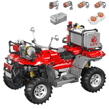 Remote Controlled Fire Rescue ATV 2099PCS - RBrickstem®