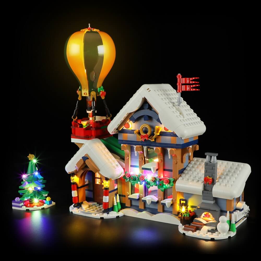 Briksmax 2.0 Light Kit For Santa's Post Office 10339 - RBrickstem®