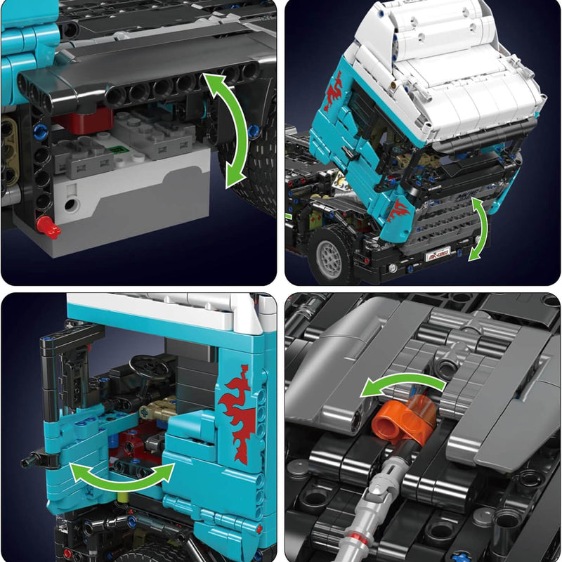 The Ultimate European Truck 2059pcs - RBrickstem®