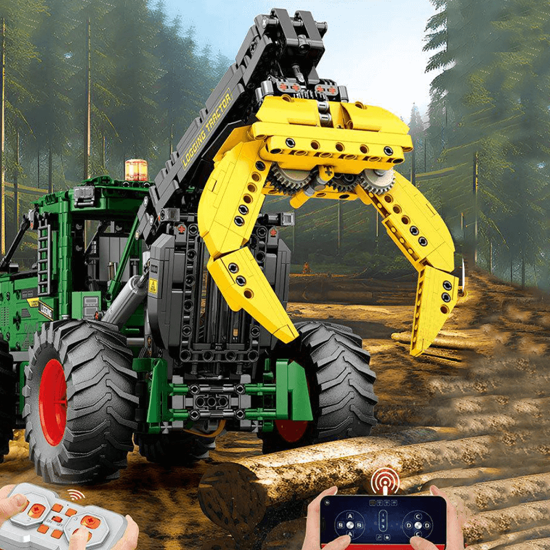 Skidder Tractor 1740pcs mySite