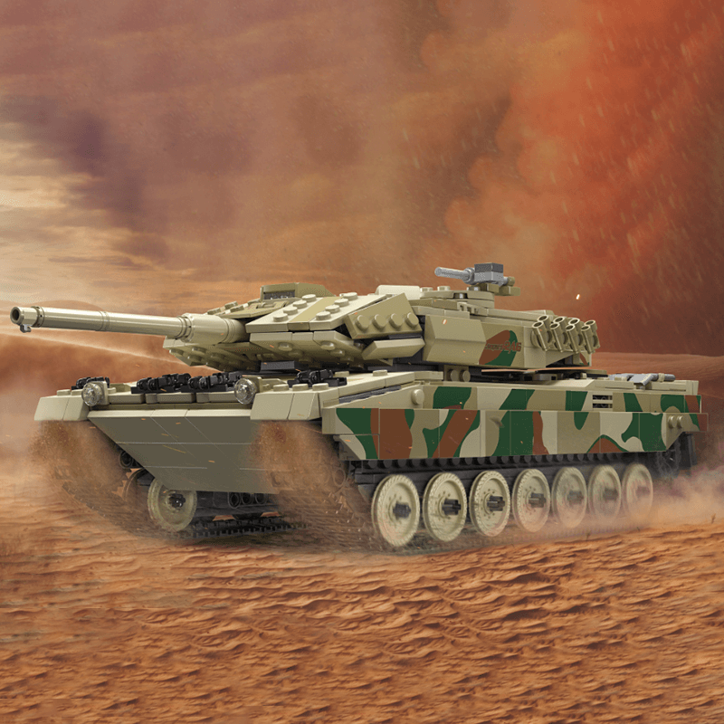 Remote Controlled Leopard Tank 1090pcs mySite