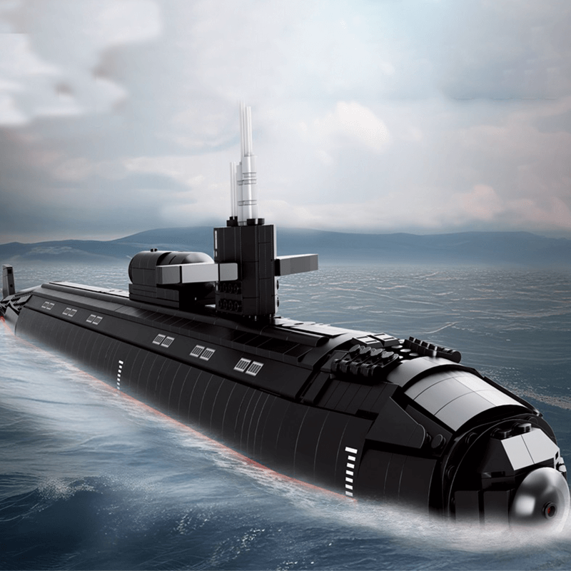 Military Los Angeles-Class SSN Submarine 2987pcs mySite