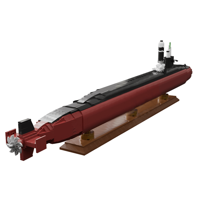 Ohio-Class Submarine 1704pcs - RBrickstem®