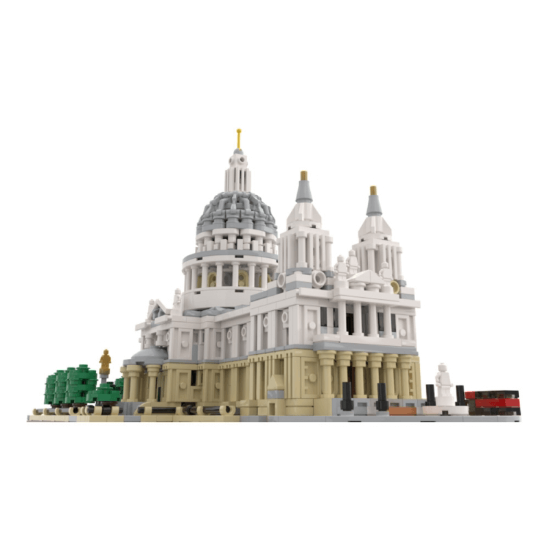 Saint Paul's Cathedral 1:800 2148pcs RBrickstem®