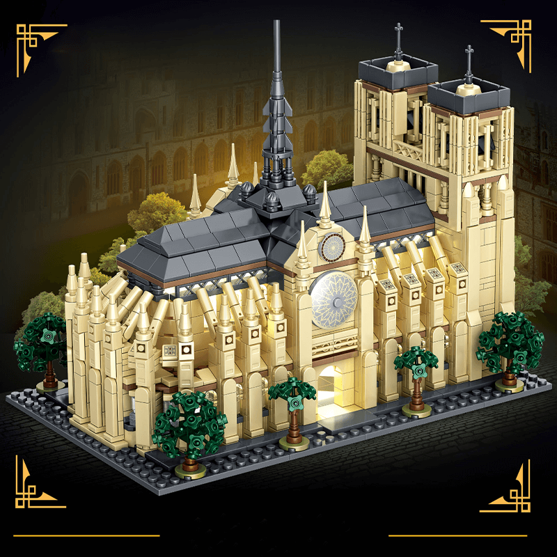 Notre Dame Cathedral 1756pcs - RBrickstem®