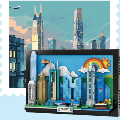 Shenzhen Skyline 644pcs - RBrickstem®