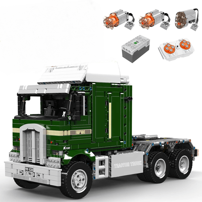 Remote Controlled 70s Cabover Truck 2180PCS - RBrickstem®