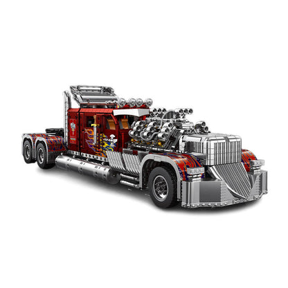 The American V24 Diesel Truck 3484Pcs - RBrickstem®