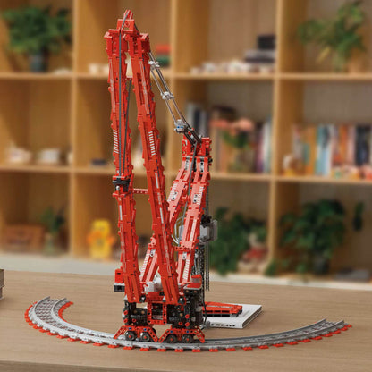 The World’s Strongest Land‑Based Crane 1195Pcs - RBrickstem®