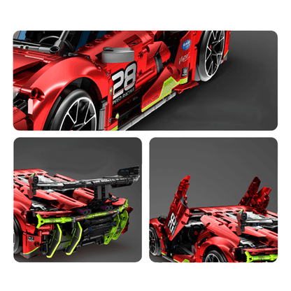 Drifting Satin Red Hypercar 2201pcs mySite