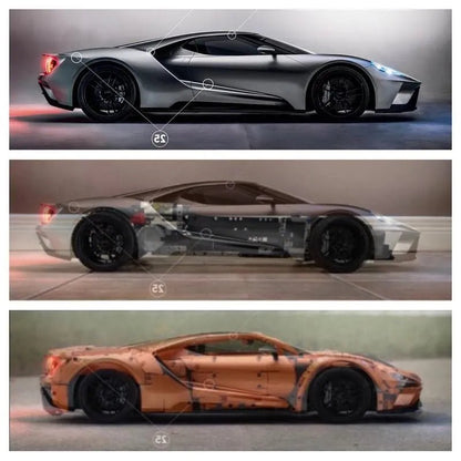 2020 GT Sports Car 2774pcs - RBrickstem®