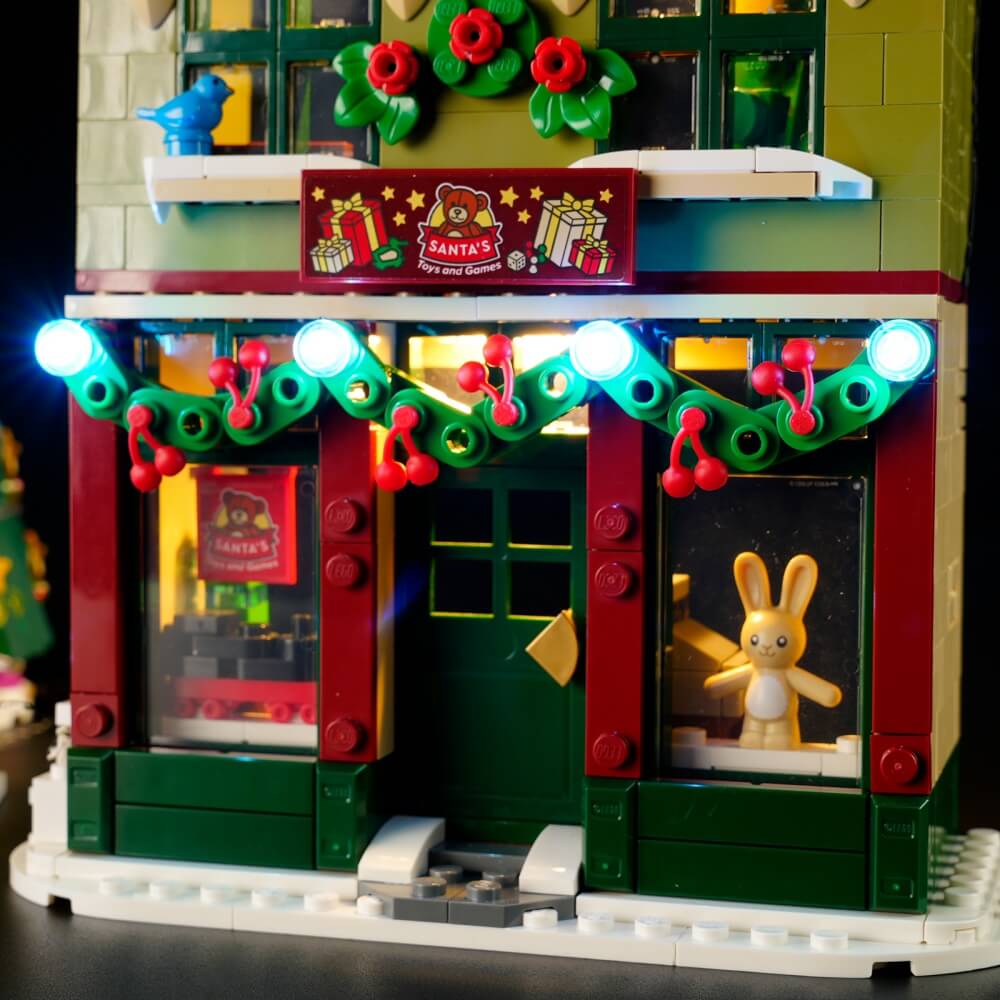 Briksmax 2.0 Light Kit For Holiday Main Street 10308 BriksMax