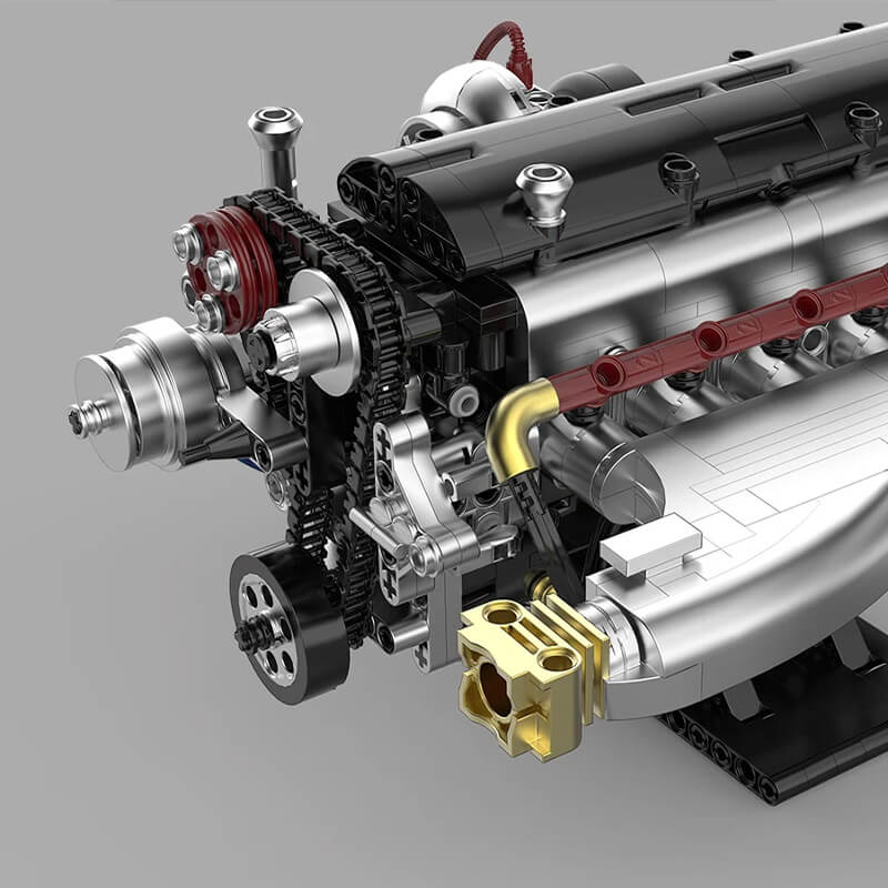 Single Turbo Japanese Inline 6 Engine 973Pcs