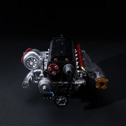 Single Turbo Japanese Inline 6 Engine 973Pcs