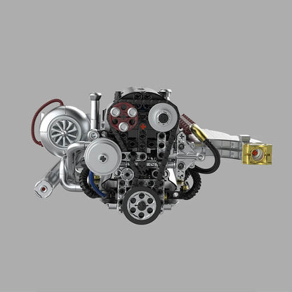 Single Turbo Japanese Inline 6 Engine 973Pcs
