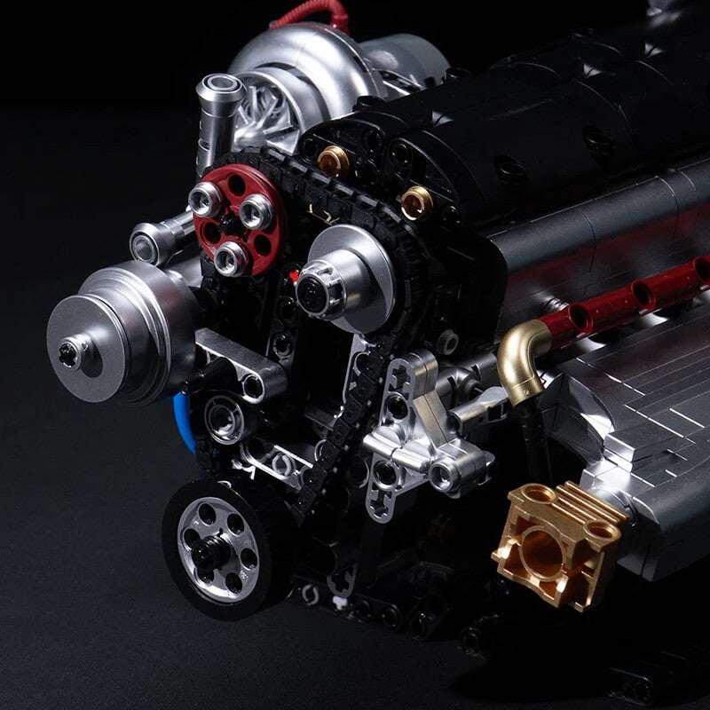 Single Turbo Japanese Inline 6 Engine 973Pcs