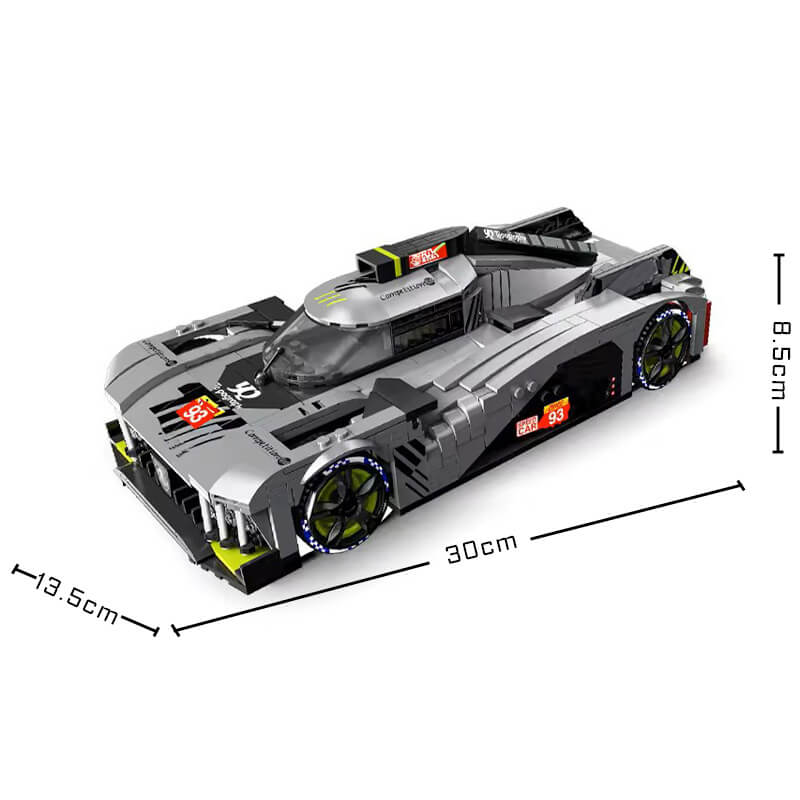 24h French Racecar 1027Pcs - RBrickstem®