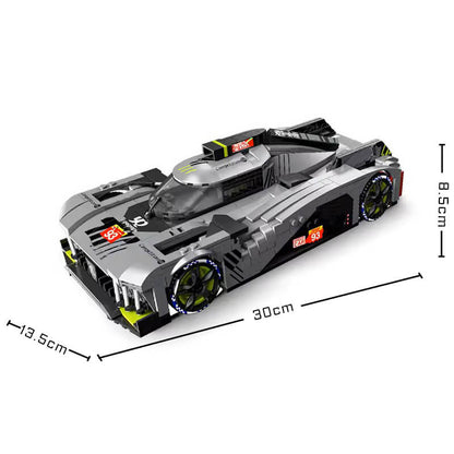 24h French Racecar 1027Pcs - RBrickstem®