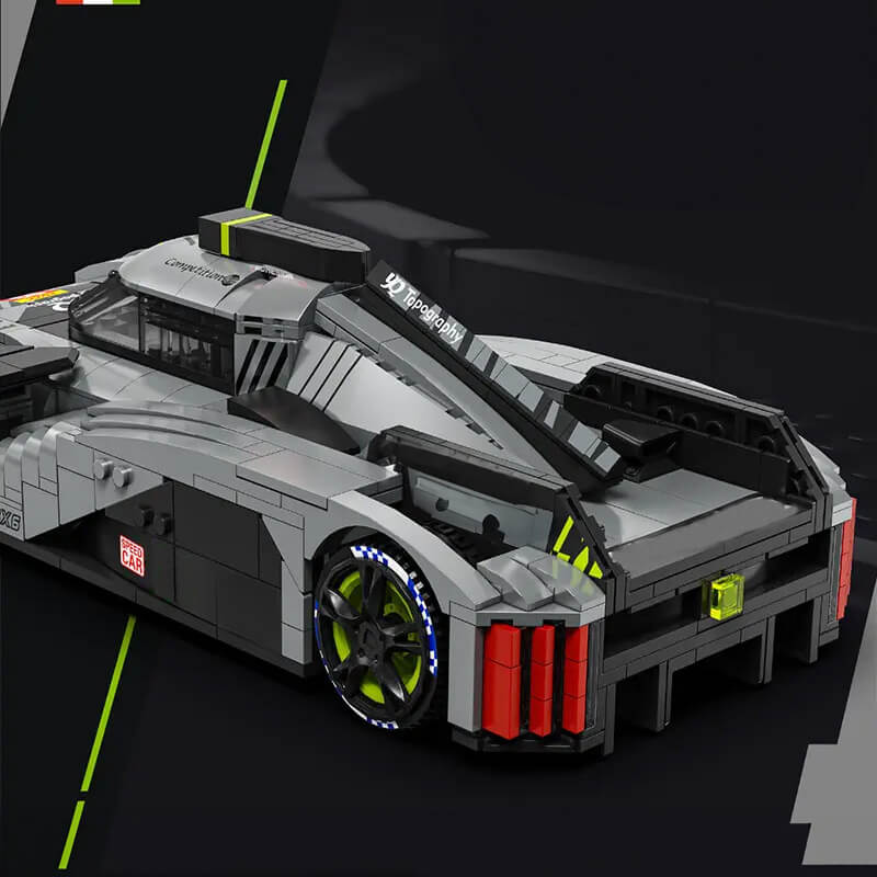 24h French Racecar 1027Pcs - RBrickstem®