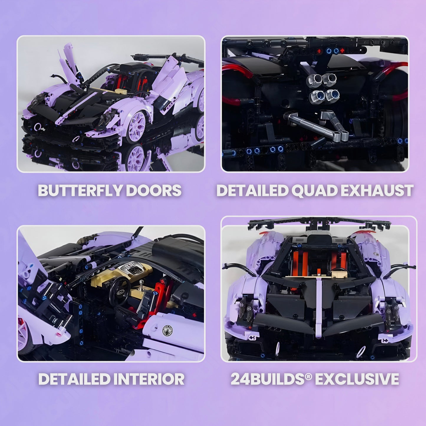 Violet Edition Italian Hypercar | 3430pcs