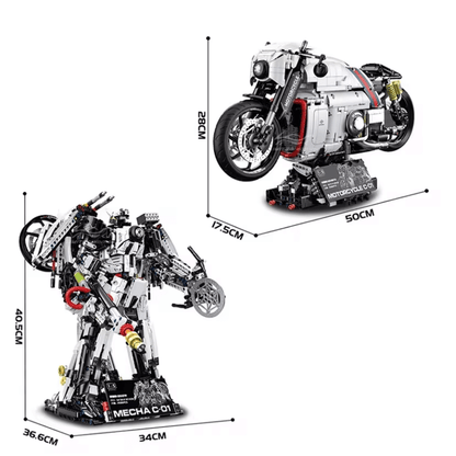 Explosion Mecha Sports Bike 2615pcs mySite