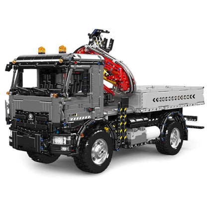 Remote-Controlled Construction Crane Truck 3766PCS - RBrickstem®