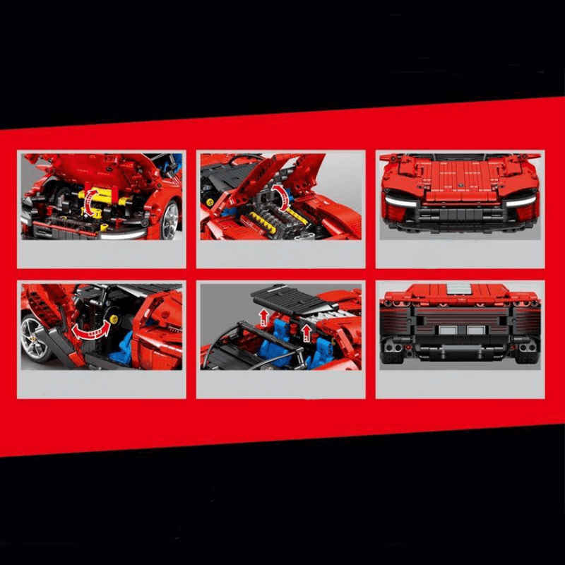 Remote Controlled Italian Hypercar 1482pcs mySite