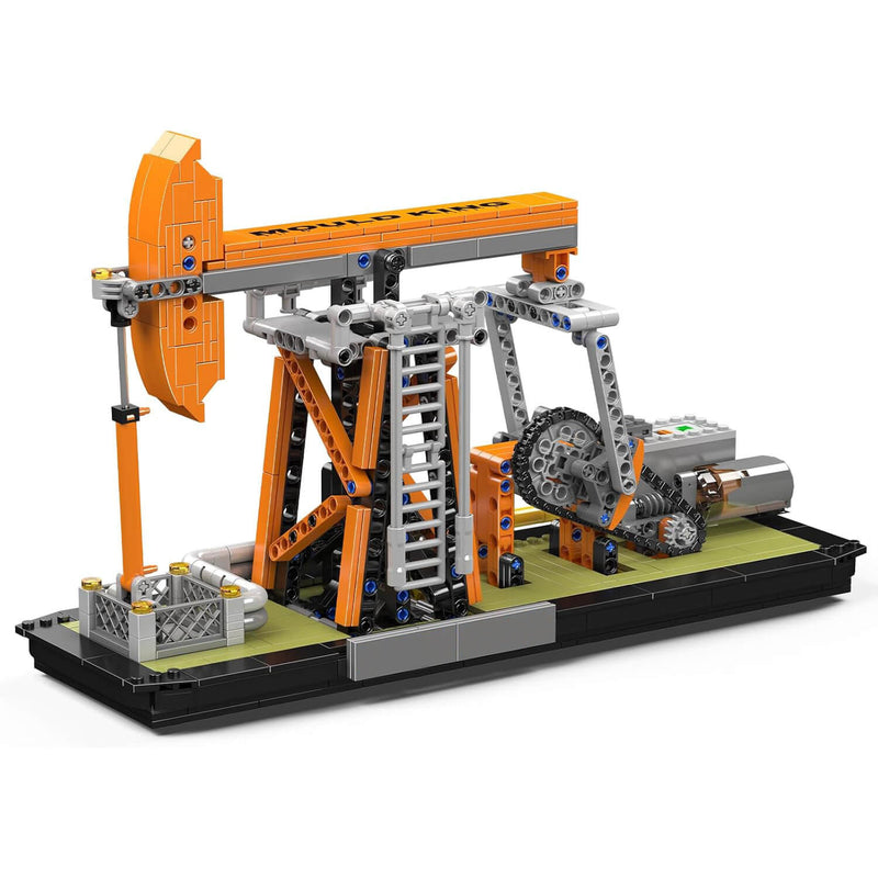 Motorised Mechanical Oil Rig 839PCS - RBrickstem®
