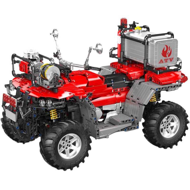 Remote Controlled Fire Rescue ATV 2099PCS - RBrickstem®