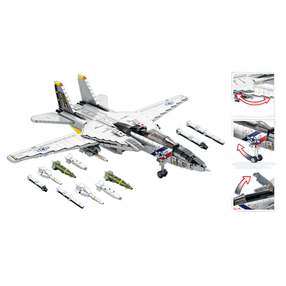 The Mega Fighter Jet Bundle 7846pcs mySite