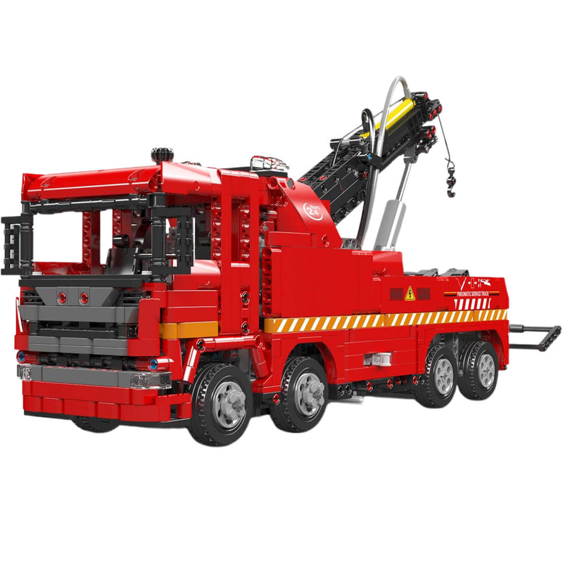 Pneumatic European Tow Truck 1652PCS - RBrickstem®