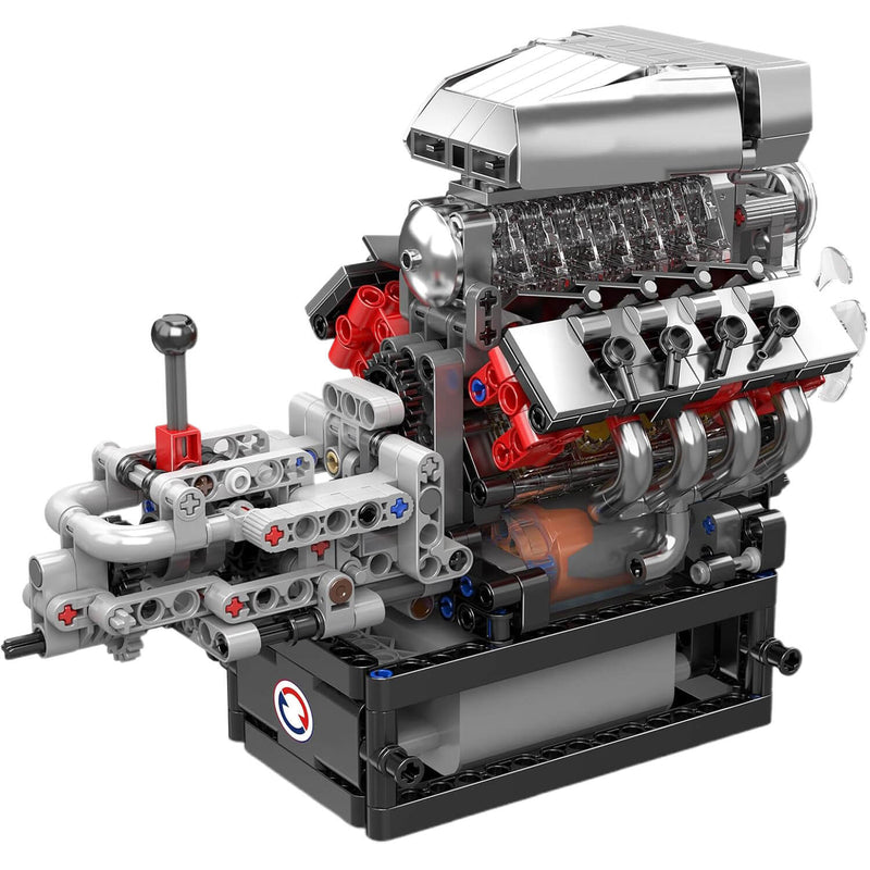 The Iconic V8 Supercharger Engine 854PCS - RBrickstem®