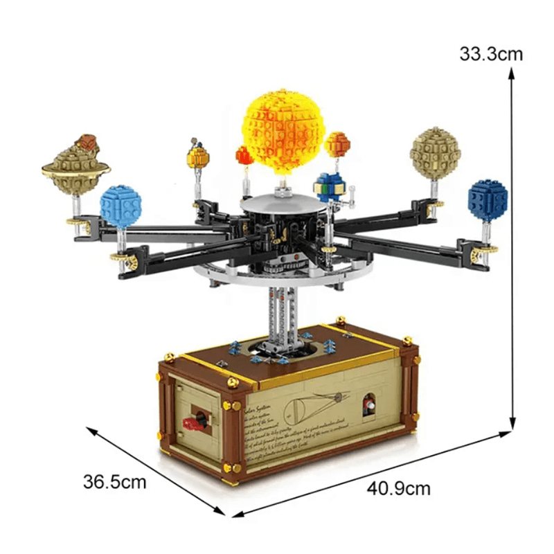 Motorised Solar System 1468pcs mySite