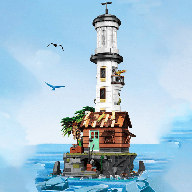 Fishing Village Lighthouse 2339pcs mySite