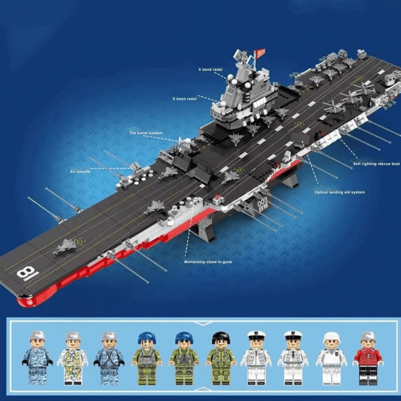 003 Aircraft Carrier 3017pcs mySite