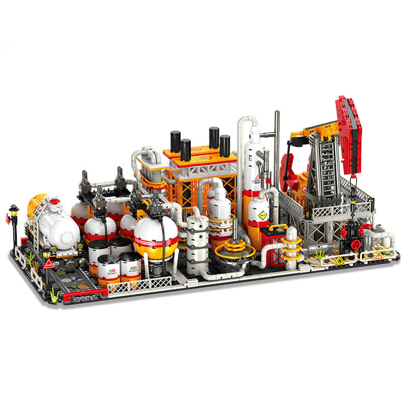 Industrial Oil Refinery Complex 2140Pcs - RBrickstem®