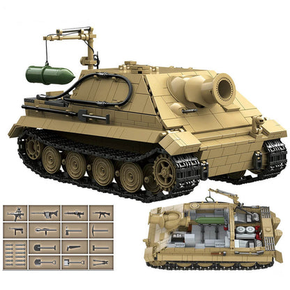 Sturmtiger 38cm Mortar 1393Pcs - RBrickstem®