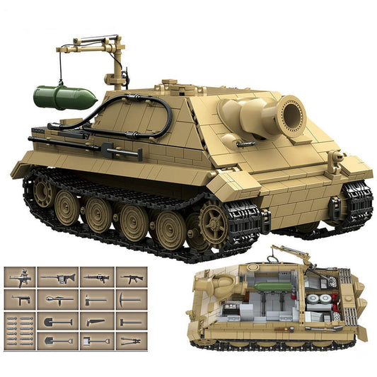 Sturmtiger 38cm Mortar 1393Pcs - RBrickstem®