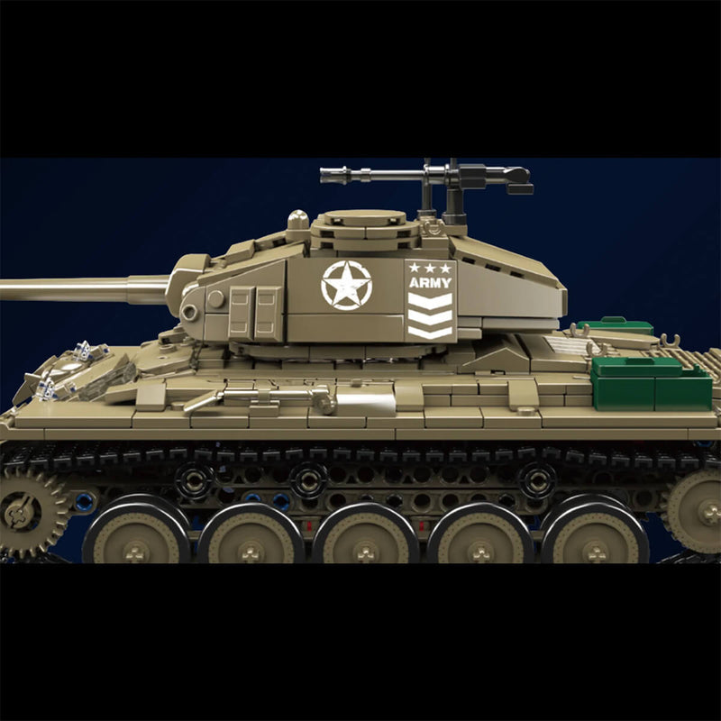 Remote Controlled M24 Chaffee Tank 931pcs - RBrickstem®