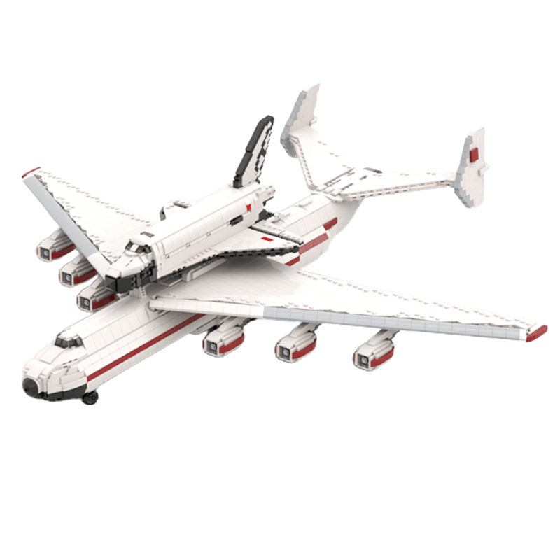 1:110 Buran with Antonov AN-225 Carrierplane 4176pcs mySite