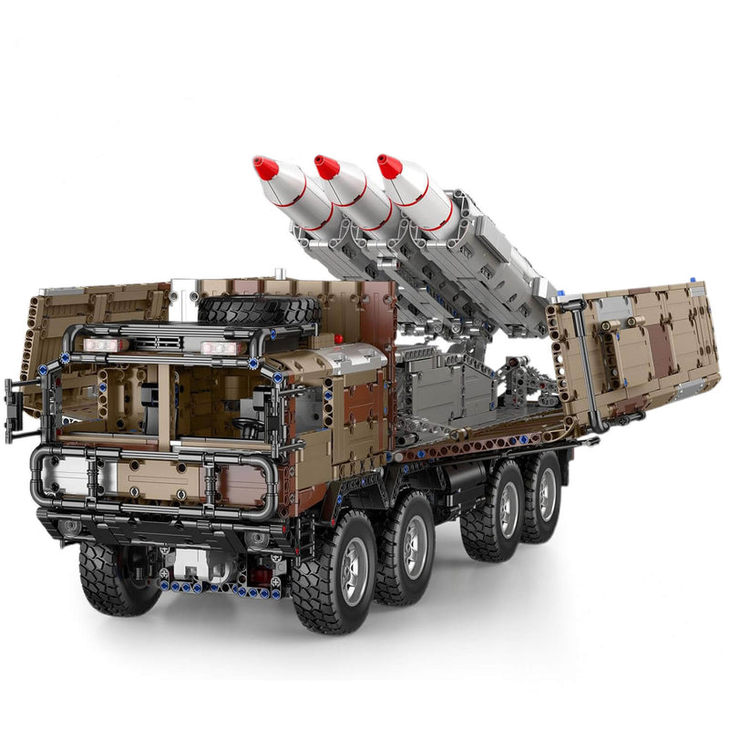 Desert Camo Missile Launcher Truck 3593Pcs - RBrickstem®