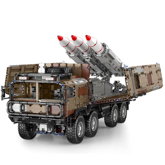 Desert Camo Missile Launcher Truck 3593Pcs - RBrickstem®