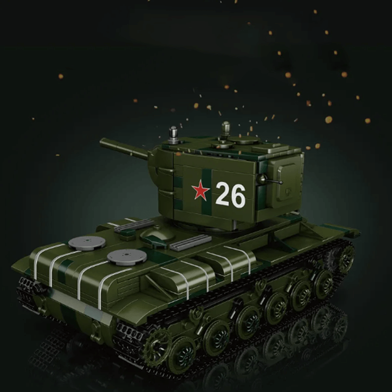 Remote controlled KV-2 tank 897pcs mySite