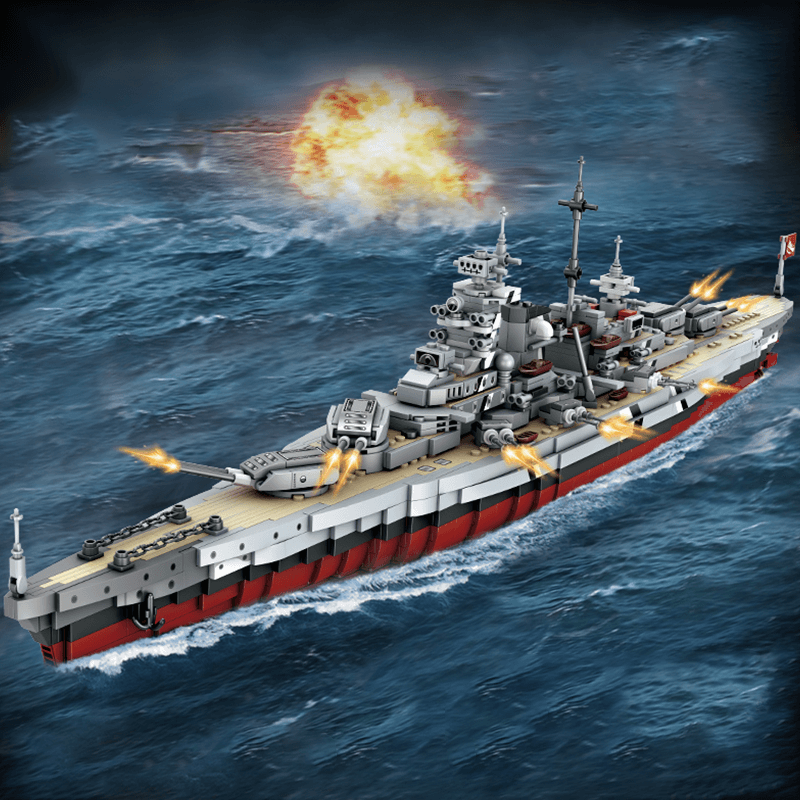 Bismarck Battleship 2080pcs mySite