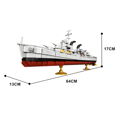 Fletcher-class Destroyer 2315pcs mySite