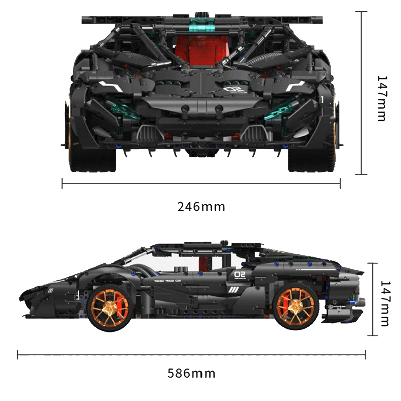 Remote Controlled Italian Concept  3519pcs mySite