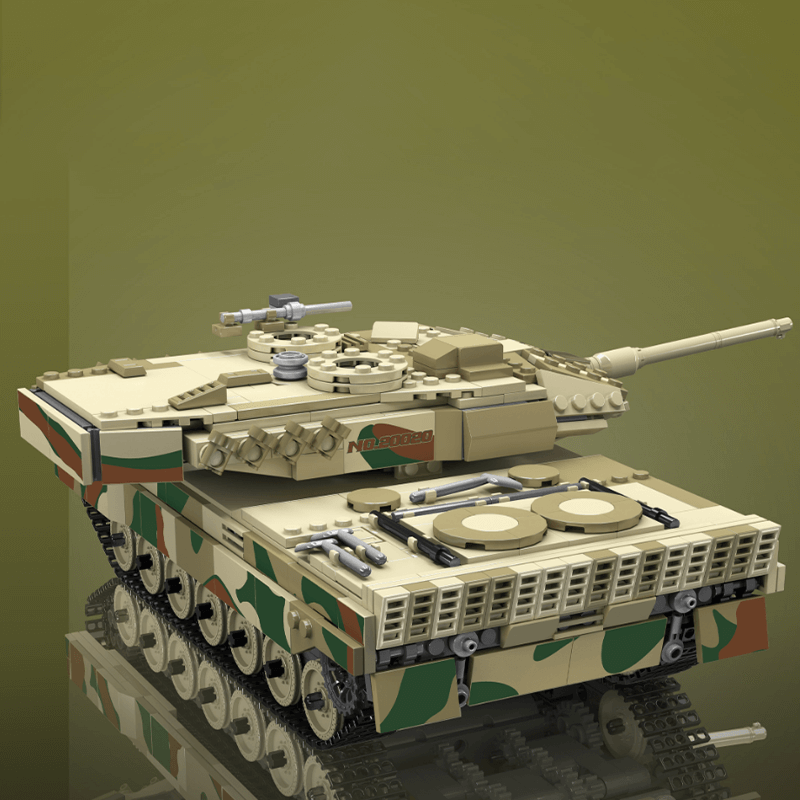 Remote Controlled Leopard Tank 1090pcs mySite