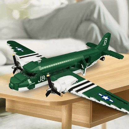 C47 Transport Aircraft 865pcs - RBrickstem®